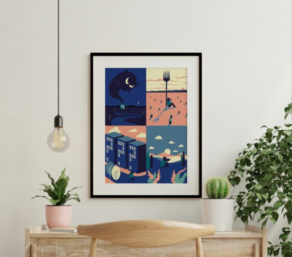 Time Machine 2 wall art