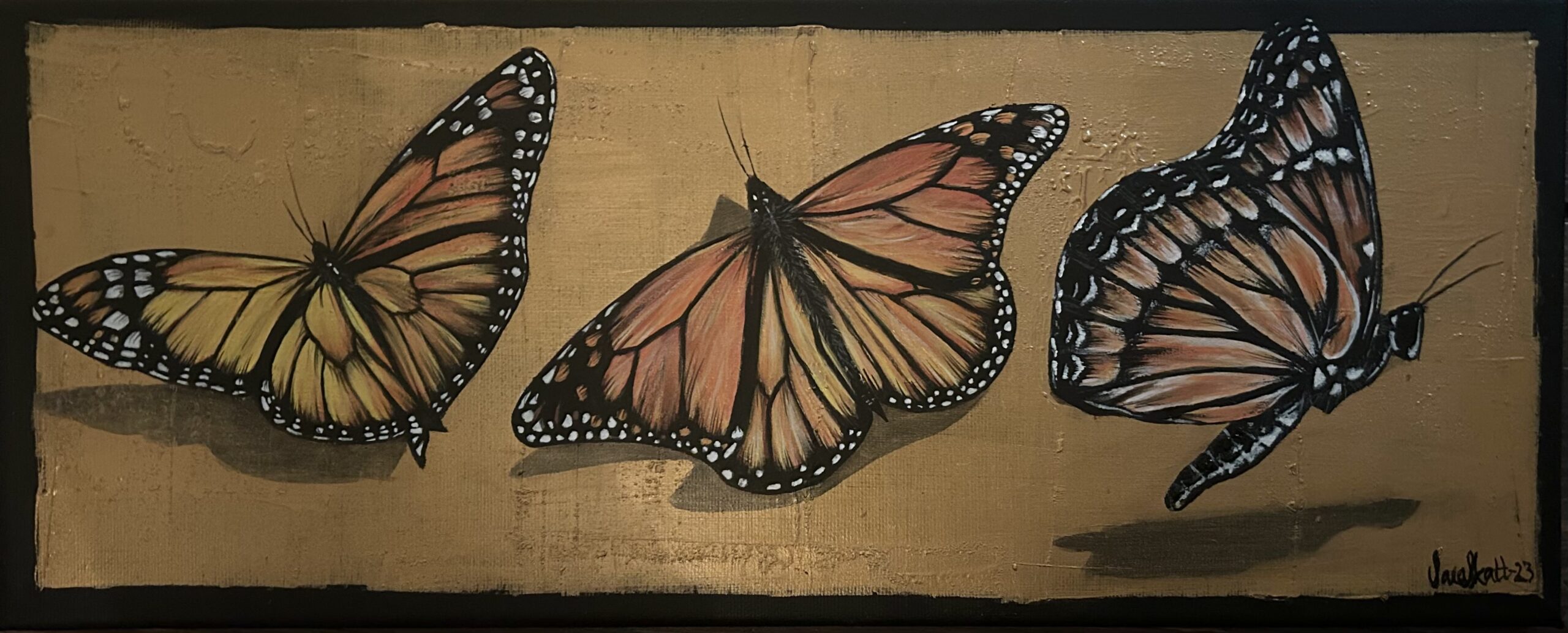 IMG_4984 Golden butterflies - Image 1