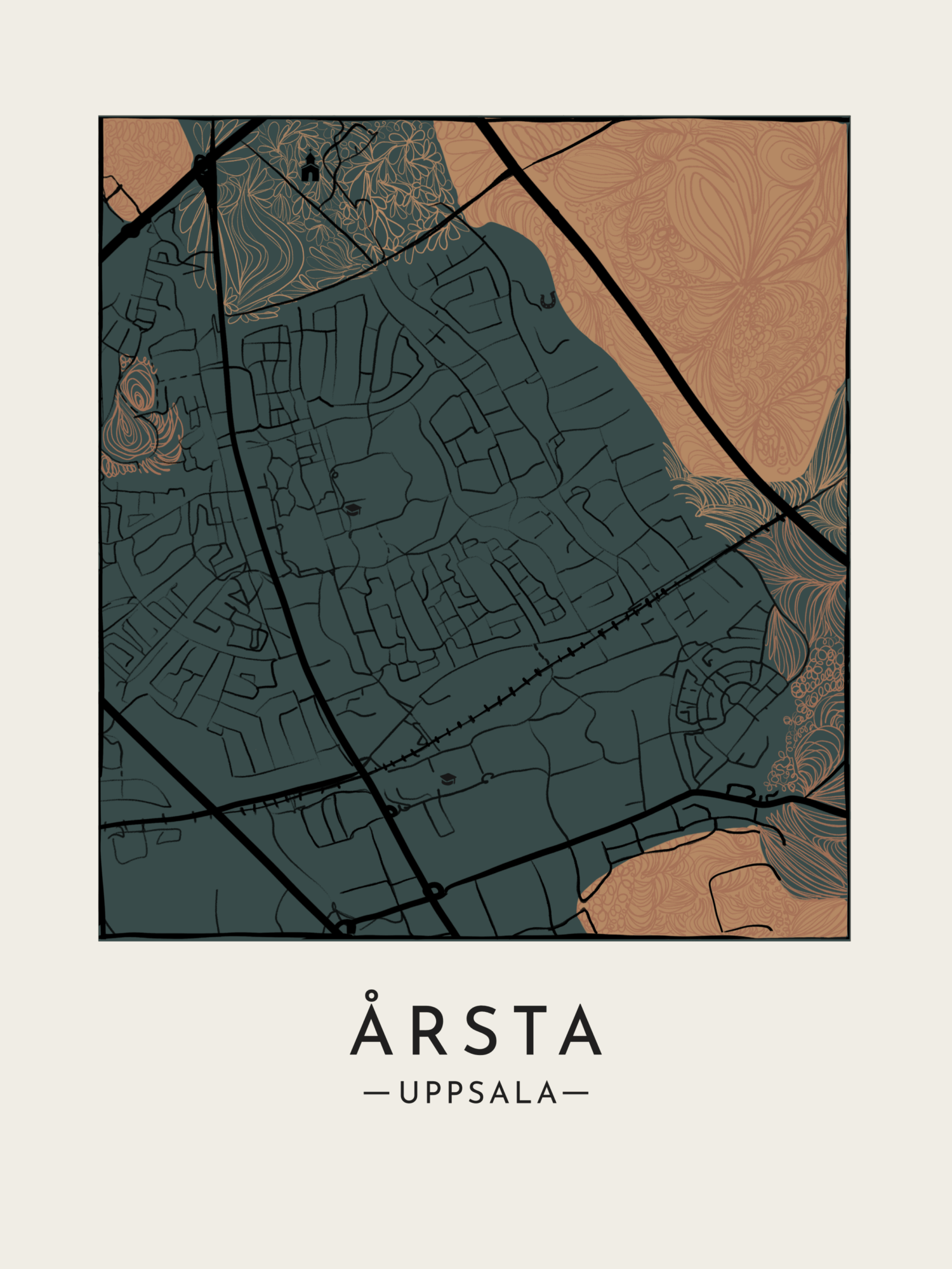 Årsta Poster - Zeitgeist Art