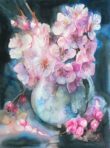 Branches of a Blossoming Apple Tree (inramad)