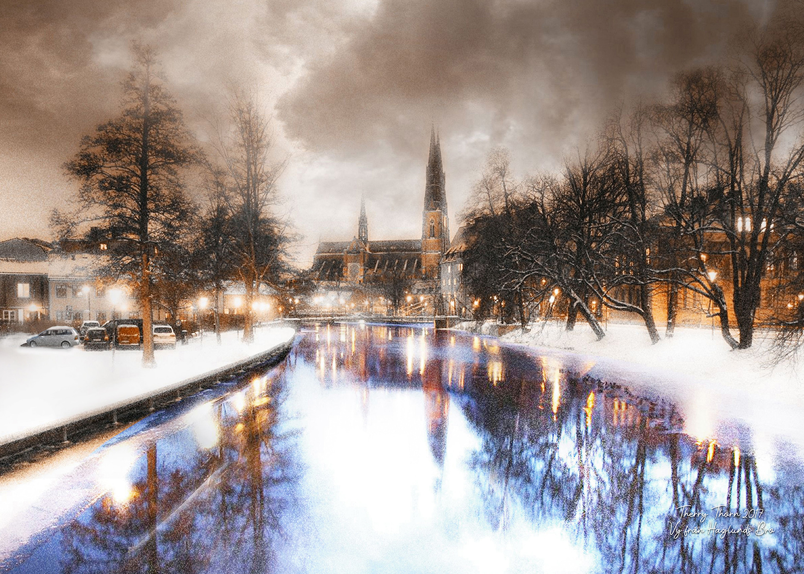 (VB) Vy från Haglunds Bro Vy från Haglunds Bro - Image 1